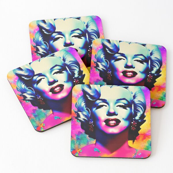 Artikelvorschau, Marilyn Monroe AI-Pop-Art Nr. 37 entworfen und verkauft von Paxalot.