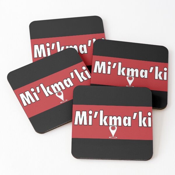 Item preview, Mi'kma'ki with Map Pin - Traditional Name designed and sold by jolabrese.