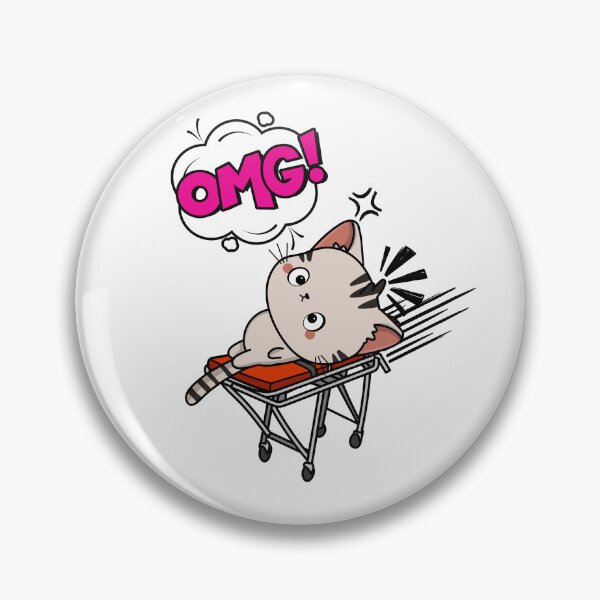 Item preview, Funny Tabby Cat is on a runaway stretcher designed and sold by Pet Station.
