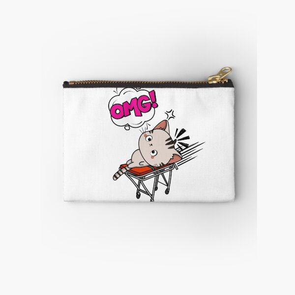 Item preview, Funny Tabby Cat is on a runaway stretcher designed and sold by Pet Station.