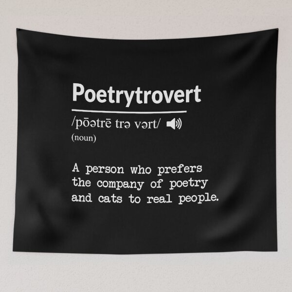 Item preview, Funny Poetry Lover Definition Poetrytrovert designed and sold by MrEddie10.