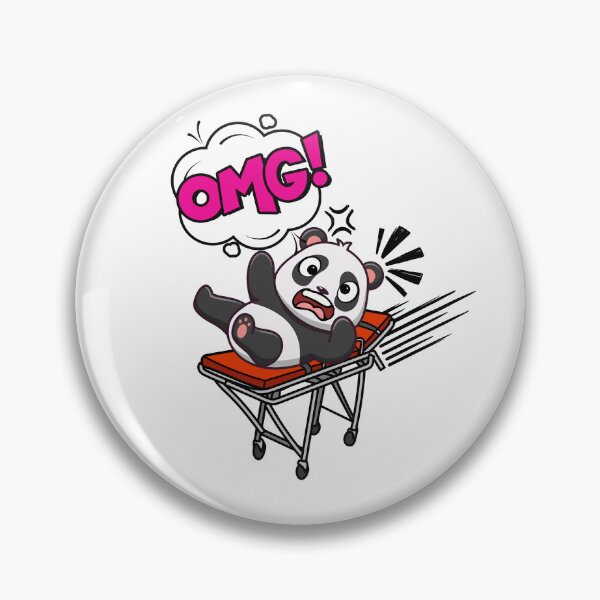 Item preview, Funny Panda is on a runaway stretcher designed and sold by Pet Station.