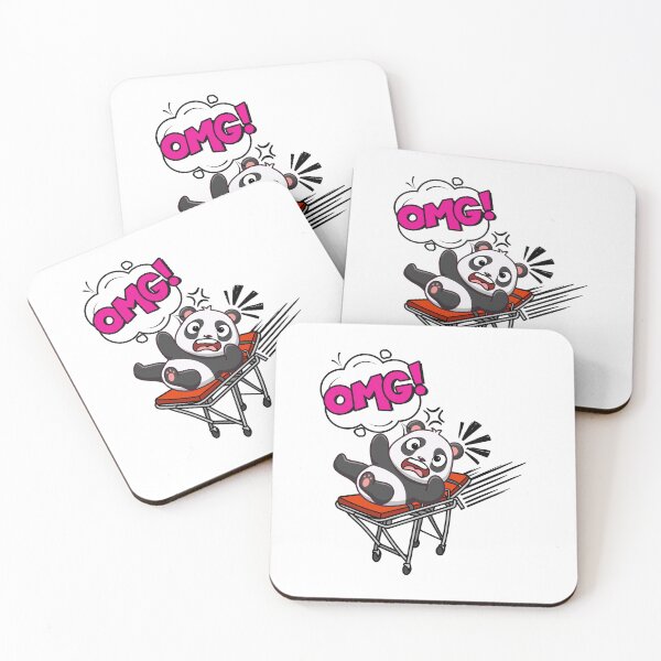 Item preview, Funny Panda is on a runaway stretcher designed and sold by Pet Station.