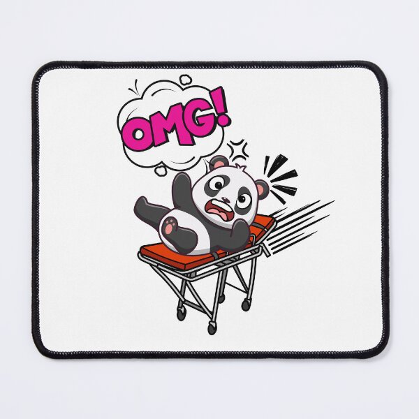 Item preview, Funny Panda is on a runaway stretcher designed and sold by Pet Station.