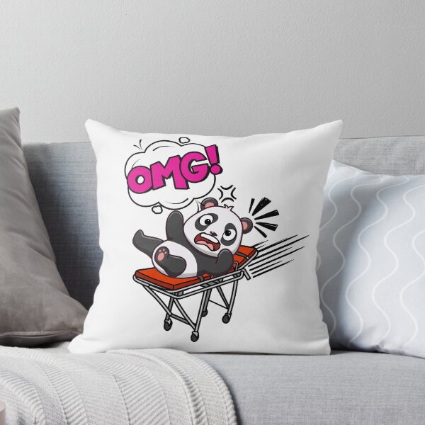 Item preview, Funny Panda is on a runaway stretcher designed and sold by Pet Station.