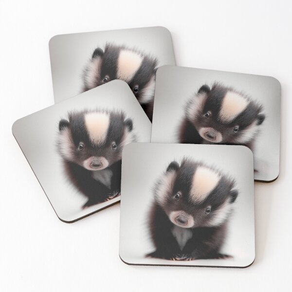 Item preview, Cute Baby Skunk | Nursery Babyroom Animal Portrait | Forest Animals designed and sold by ANIMALAND DESIGN.
