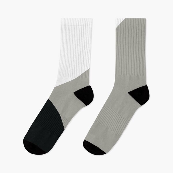 Item preview, tricolored geometric shapes of black, white and grey designed and sold by IftinDesigns.