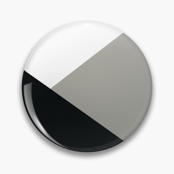 Item preview, tricolored geometric shapes of black, white and grey designed and sold by IftinDesigns.