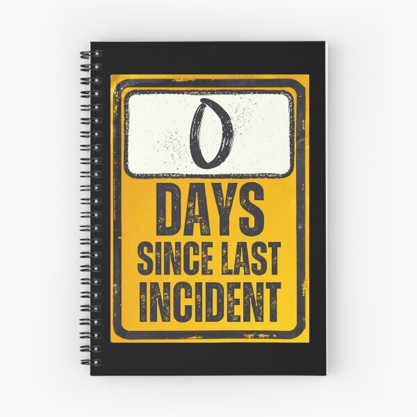 Item preview, Zero Days Since Last Incident Sign designed and sold by Caregiverology.