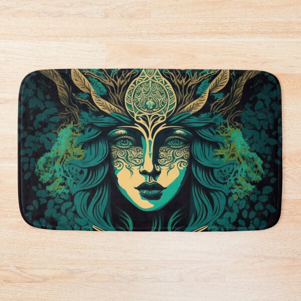 Item preview, Goddess Of The Forest Psy-Art designed and sold by Smuvu-Pictures ⭐⭐⭐⭐⭐.