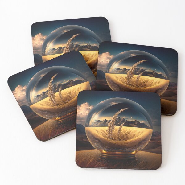 Item preview, Fantasy Landscape Art, Two Moons designed and sold by Fantasy Masterpiece.