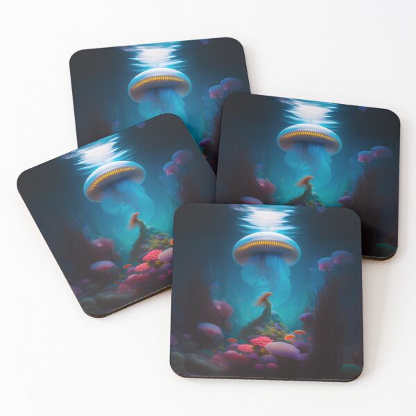 Item preview, Under the shadow of the Jellyfish designed and sold by zombiezoanthid.