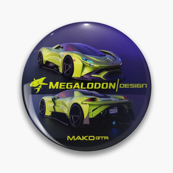 Item preview, Megalodon Mako GTR (American Hypercar) # 2 designed and sold by nwdesign.