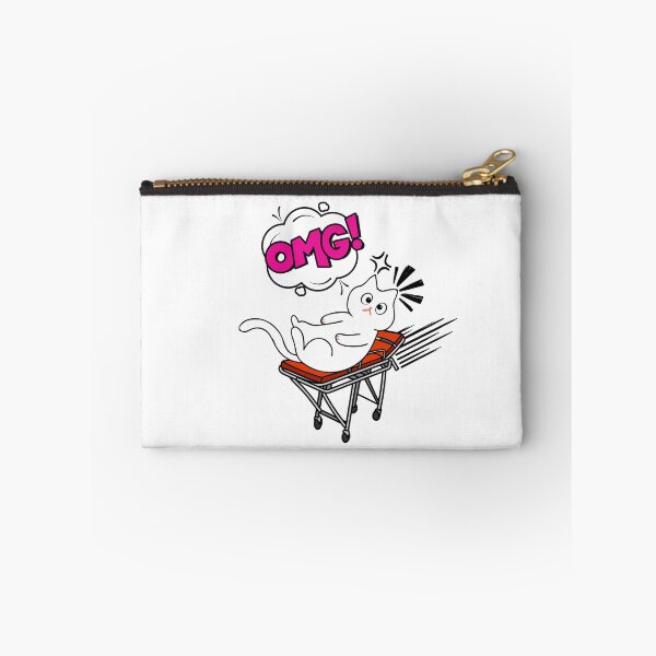 Item preview, Funny White Cat is on a runaway stretcher designed and sold by Pet Station.