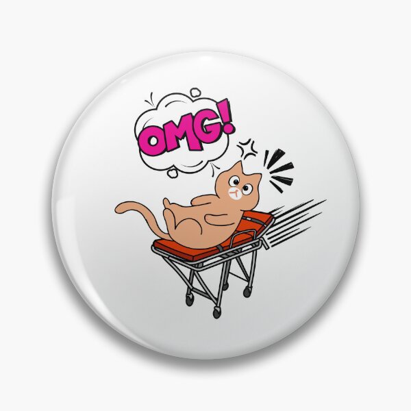 Item preview, Funny Orange Cat is on a runaway stretcher designed and sold by Pet Station.