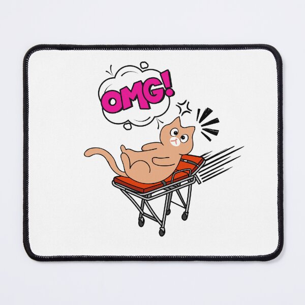 Item preview, Funny Orange Cat is on a runaway stretcher designed and sold by Pet Station.