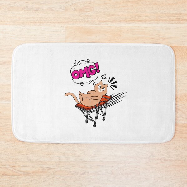 Item preview, Funny Orange Cat is on a runaway stretcher designed and sold by Pet Station.