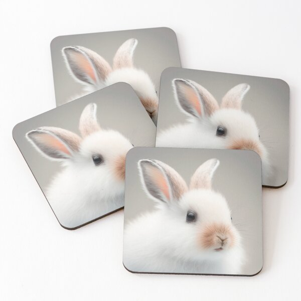 Item preview, Cute Baby Rabitt ( Bunny )  | Nursery Babyroom Animal Portrait | Farm Animals | Easter designed and sold by ANIMALAND DESIGN.