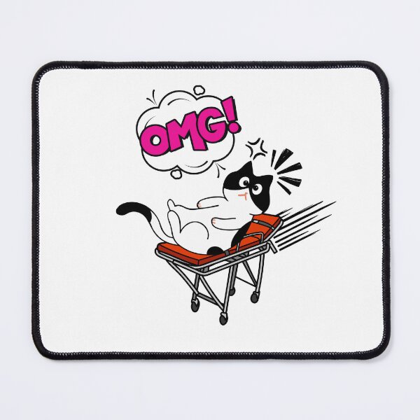 Item preview, Funny Black Cat is on a runaway stretcher designed and sold by Pet Station.