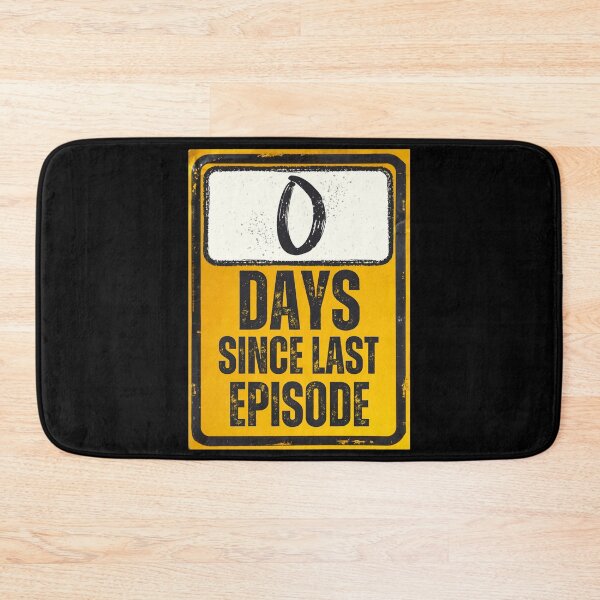 Item preview, Zero Days Since Last Episode Sign designed and sold by Caregiverology.