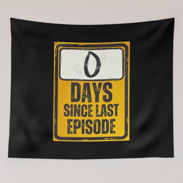 Item preview, Zero Days Since Last Episode Sign designed and sold by Caregiverology.