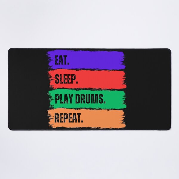 Item preview, Eat. Sleep. Play Drums. Repeat. designed and sold by Goldmedaldesign.