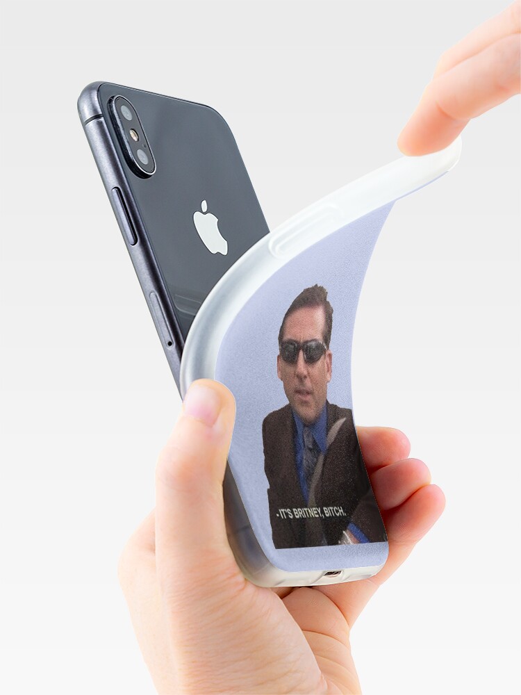 Alternate view of michael scott, the office - it's britney, bitch iPhone Case & Cover