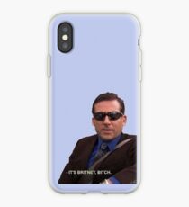 michael scott, the office - it's britney, bitch iPhone Case