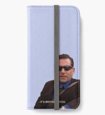 Vinilo o funda para iPhone michael scott, la oficina - es britney, perra