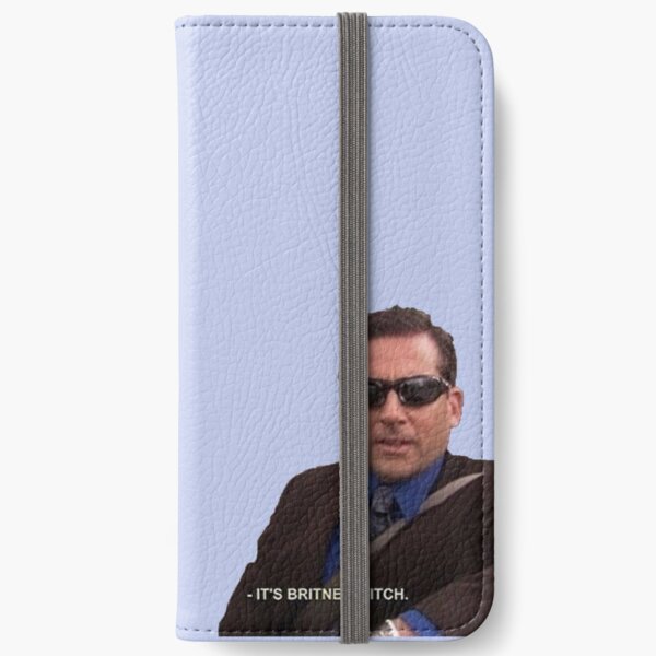 michael scott, the office - it's britney, bitch iPhone Wallet