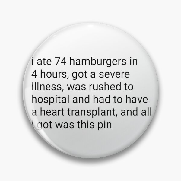 Item preview, Hamburger Contest Prize Badge designed and sold by BlockGameing.