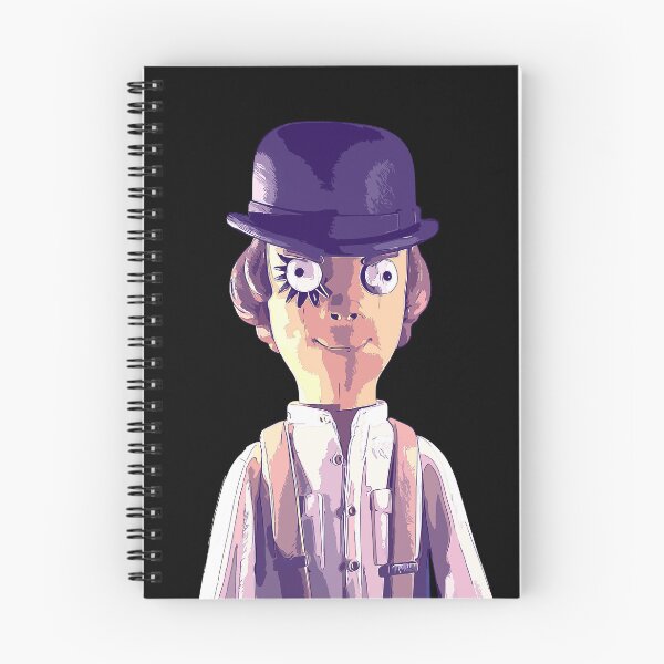 Item preview, Alex DeLarge Portrait - cartoon puppet violet designed and sold by PeterADesign.