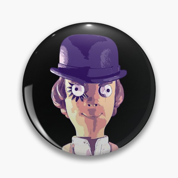 Item preview, Alex DeLarge Portrait - cartoon puppet violet designed and sold by PeterADesign.