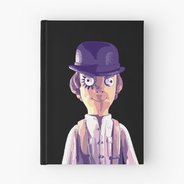 Item preview, Alex DeLarge Portrait - cartoon puppet violet designed and sold by PeterADesign.