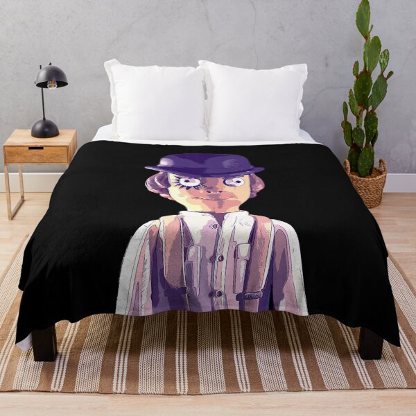 Item preview, Alex DeLarge Portrait - cartoon puppet violet designed and sold by PeterADesign.