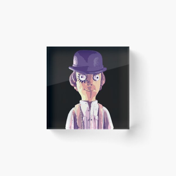 Item preview, Alex DeLarge Portrait - cartoon puppet violet designed and sold by PeterADesign.