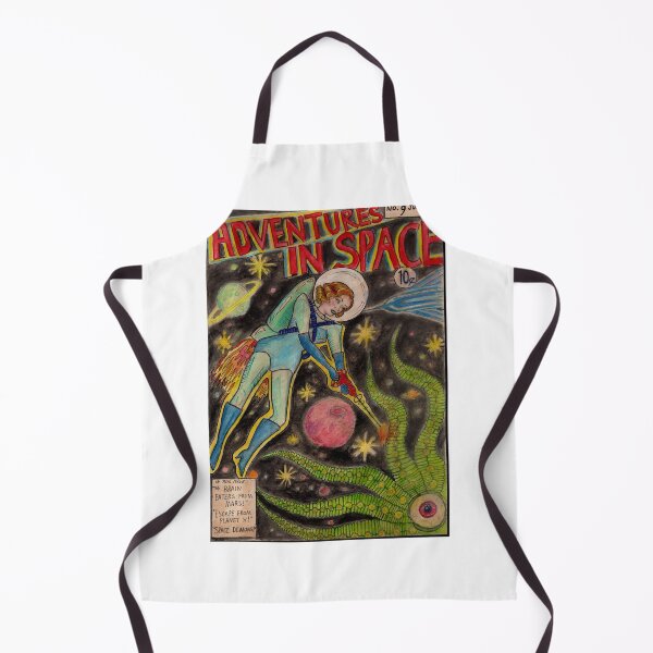 Item preview, Vintage Science Fiction art 1950s Adventures in Space designed and sold by FaerieLightsArt.