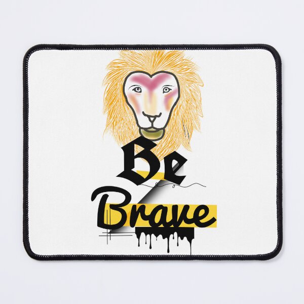 Item preview, Be brave like lion graphics design designed and sold by Artgovind.