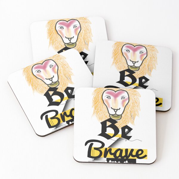 Item preview, Be brave like lion graphics design  designed and sold by Artgovind.