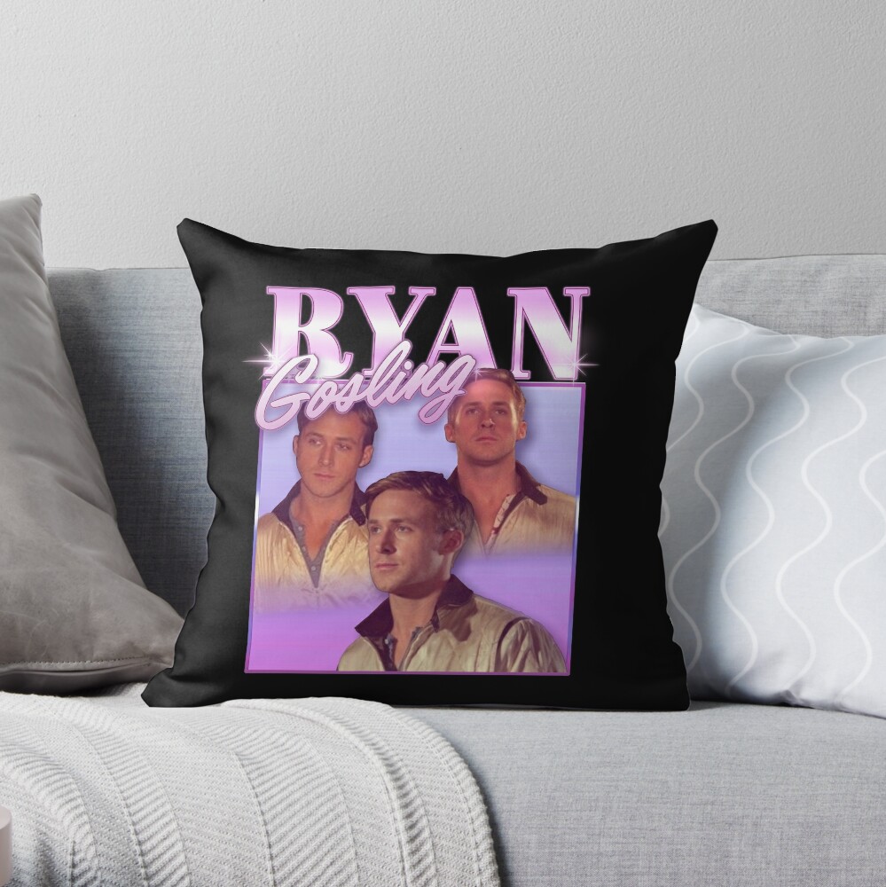 Ryan Gosling Throw Pillow for Sale by AlexIvanBoya