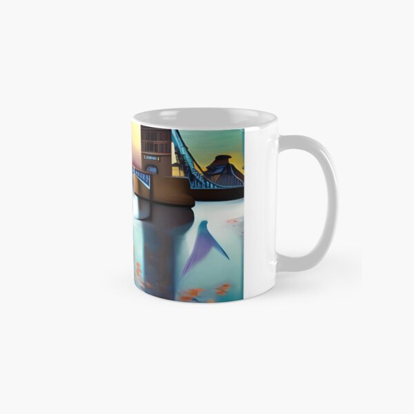 The Tower Bridge in London Creative Art Collection Classic Mug