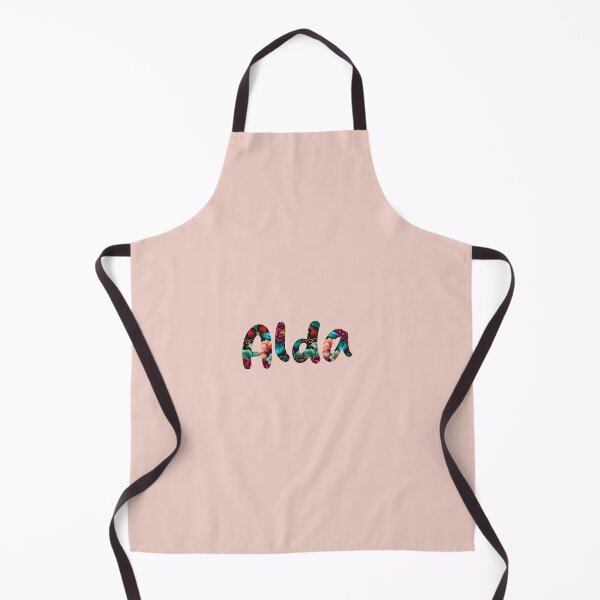 Item preview, Floral Alda Name : Alda Name With Flowers designed and sold by ABCDEmily ©.