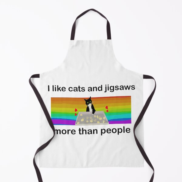 Item preview, Cats and jigsaws are better than people designed and sold by MiowandMolly.