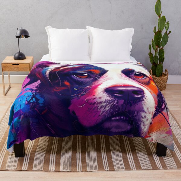 Item preview, Colorful Bernese Mountain Dog designed and sold by PadedoDesigns.