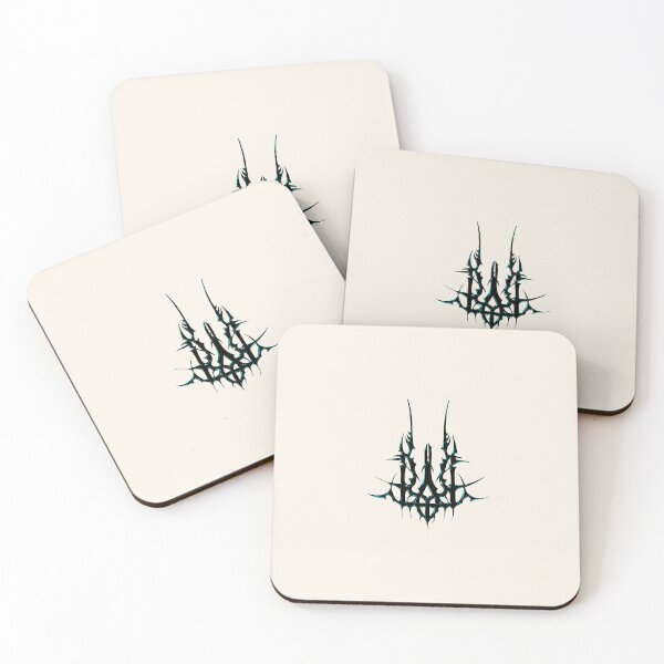 Item preview, 3D Ukraine National Symbol with stars - Tryzub Ukraine in white designed and sold by Itsdomd.