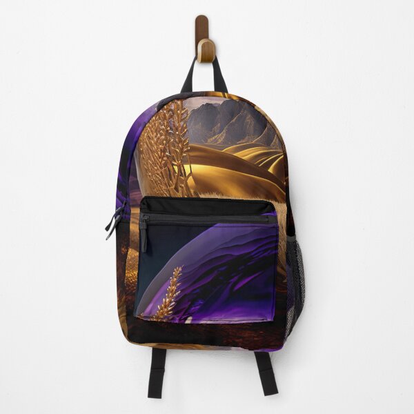 Item preview, Fantasy Landscape Art, Purple Over Mountains designed and sold by Fantasy Masterpiece.