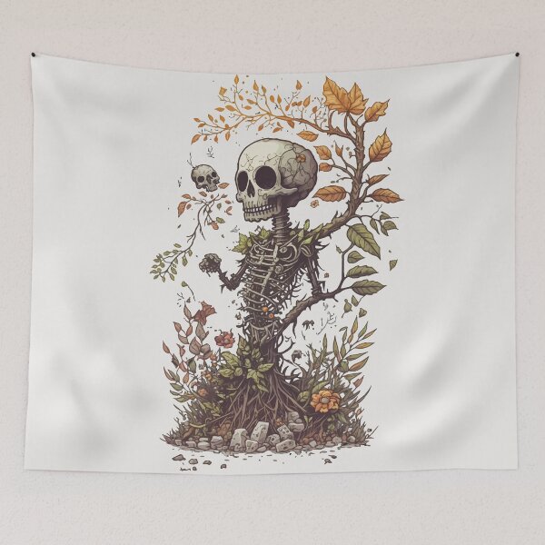 Item preview, Flora and Fauna of the Dead: A Bone-Plant Hybrid designed and sold by JOLI Design.
