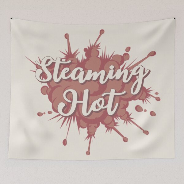 Item preview, Steaming Hot Fun Slogan For All Hot People designed and sold by TrulyEpoque.
