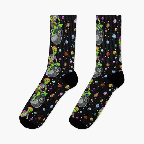 Item preview, Space Alien Tie Dye Hippie designed and sold by underheaven.
