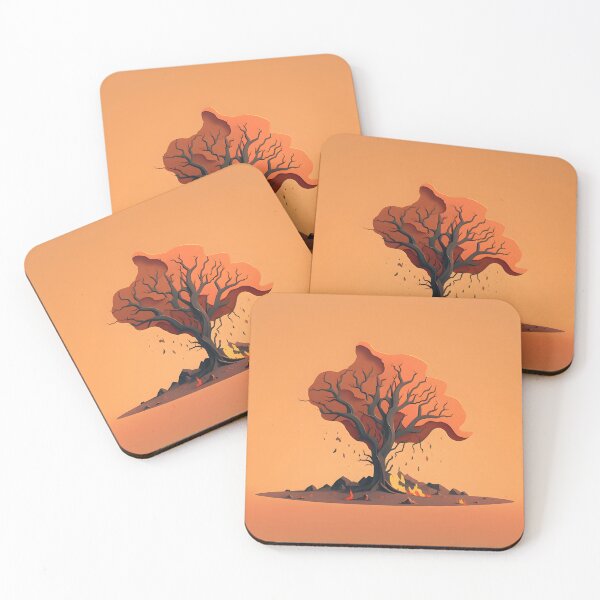 Item preview, Scorched Earth - Tree designed and sold by AgitProPrints.